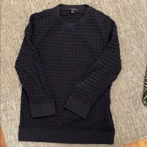 Navy blue Cos sweater.